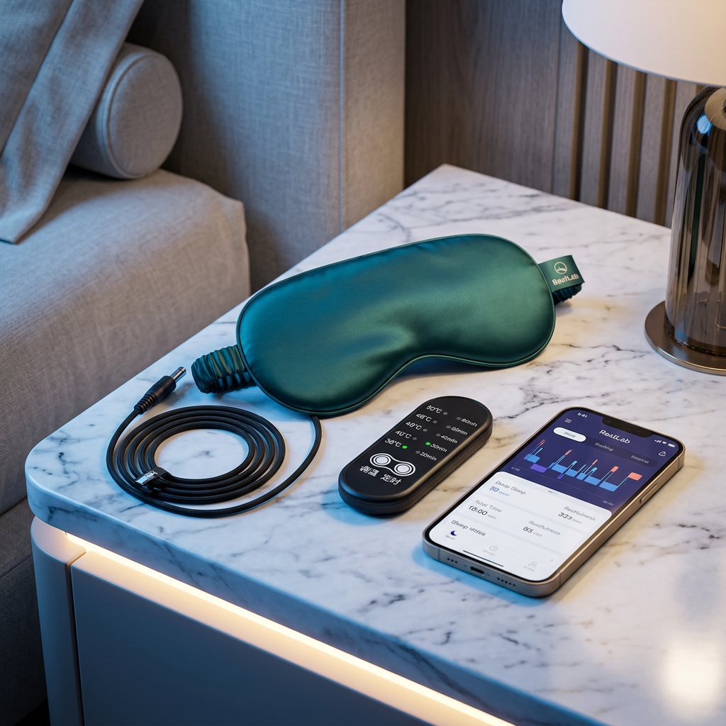 Heated Eye Mask with USB Power - RestLab