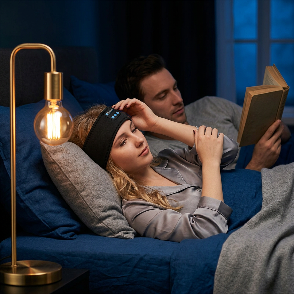 Sleeping Headband with Bluetooth Noise Cancellation - RestLab