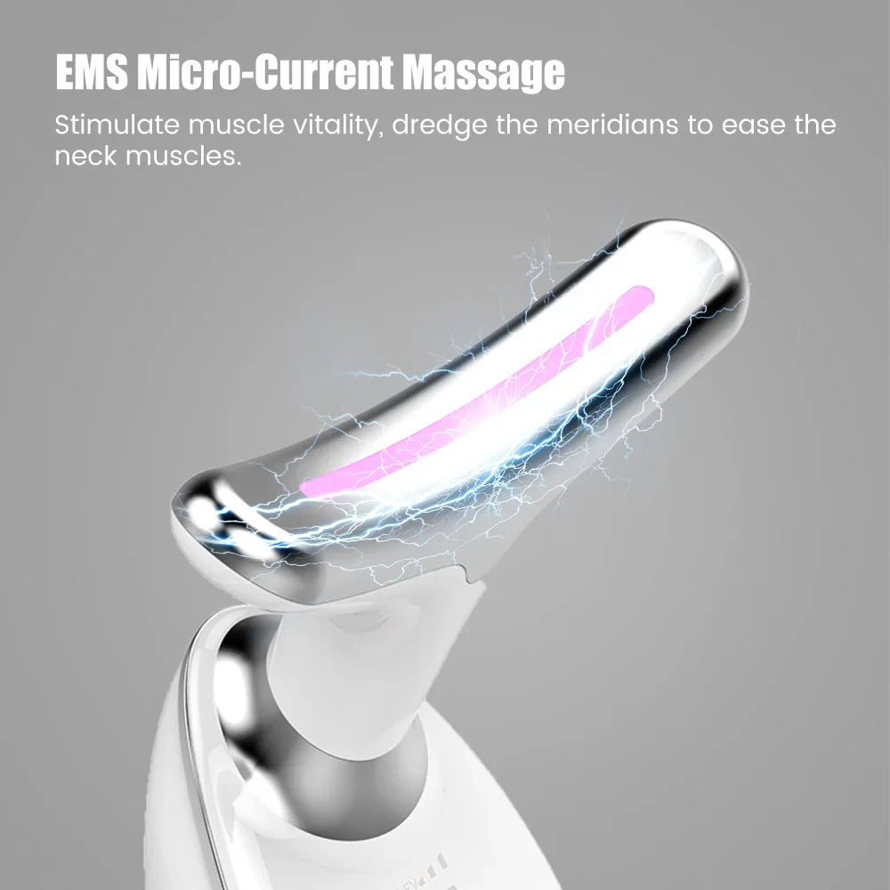 7-in-1 LED Light Therapy Face Massager - RestLab