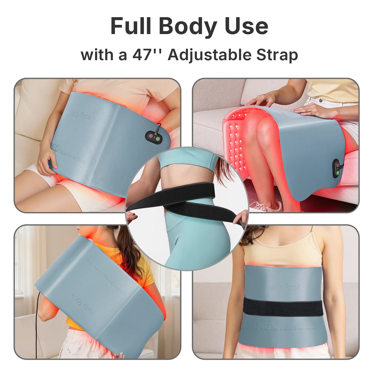 Red Light Therapy Belt - 792 LEDs - RestLab