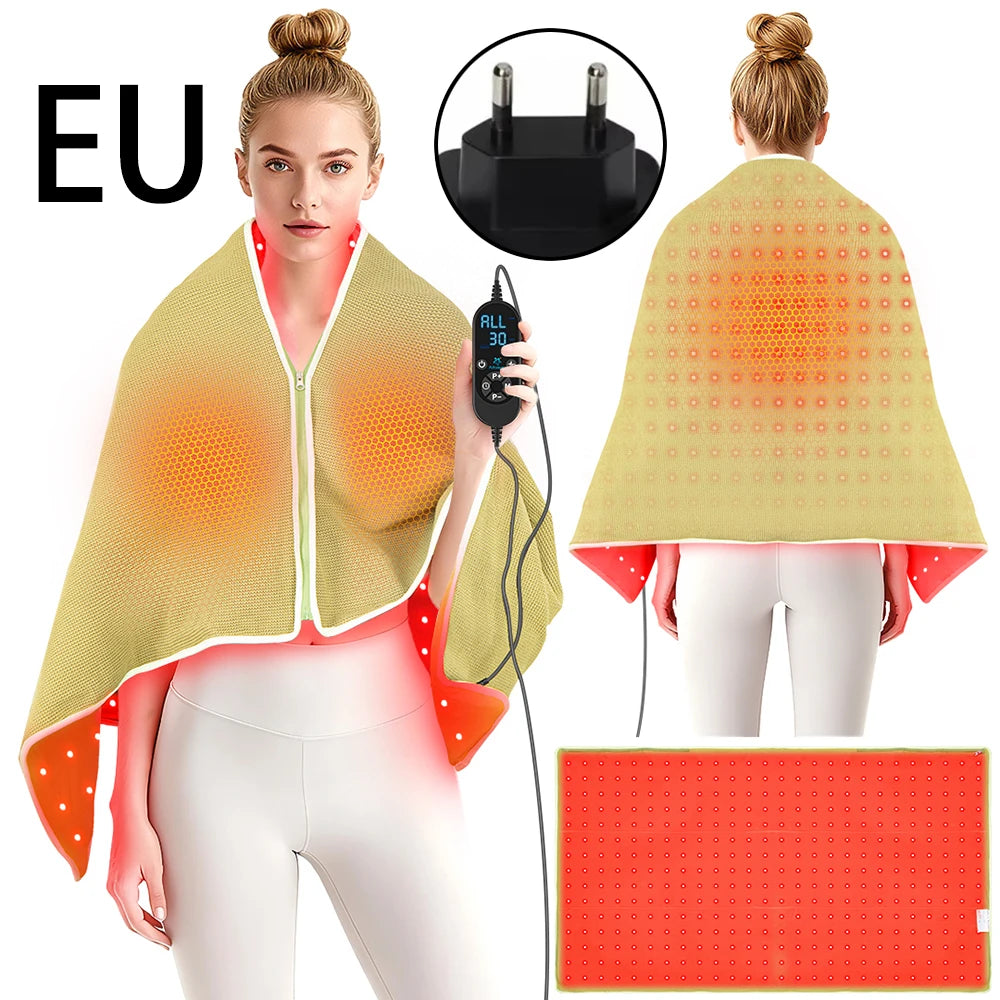 Red Light Therapy at Home Blanket 660nm/850nm - RestLab